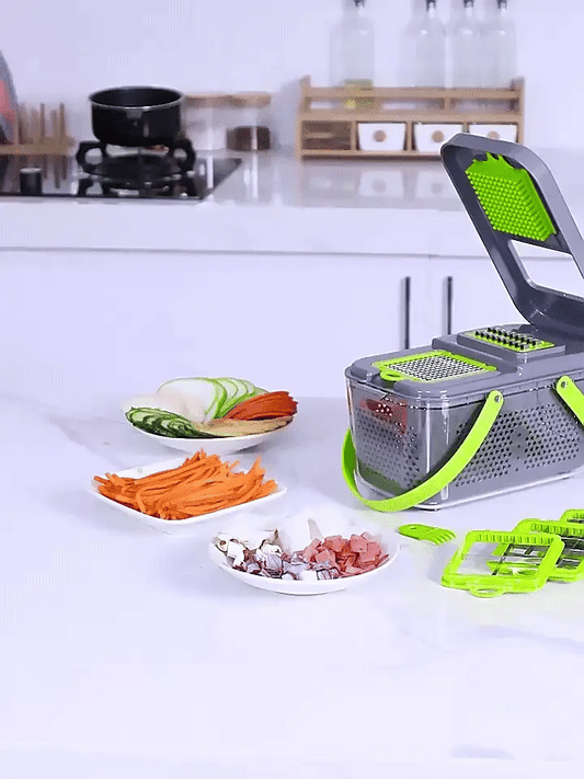 16-in-1 Vegetable Chopper Set – Slice, Dice & Chop in Seconds!