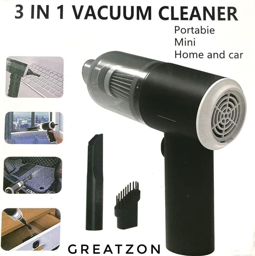 3-in-1 Wireless Vacuum Cleaner – Powerful & Portable