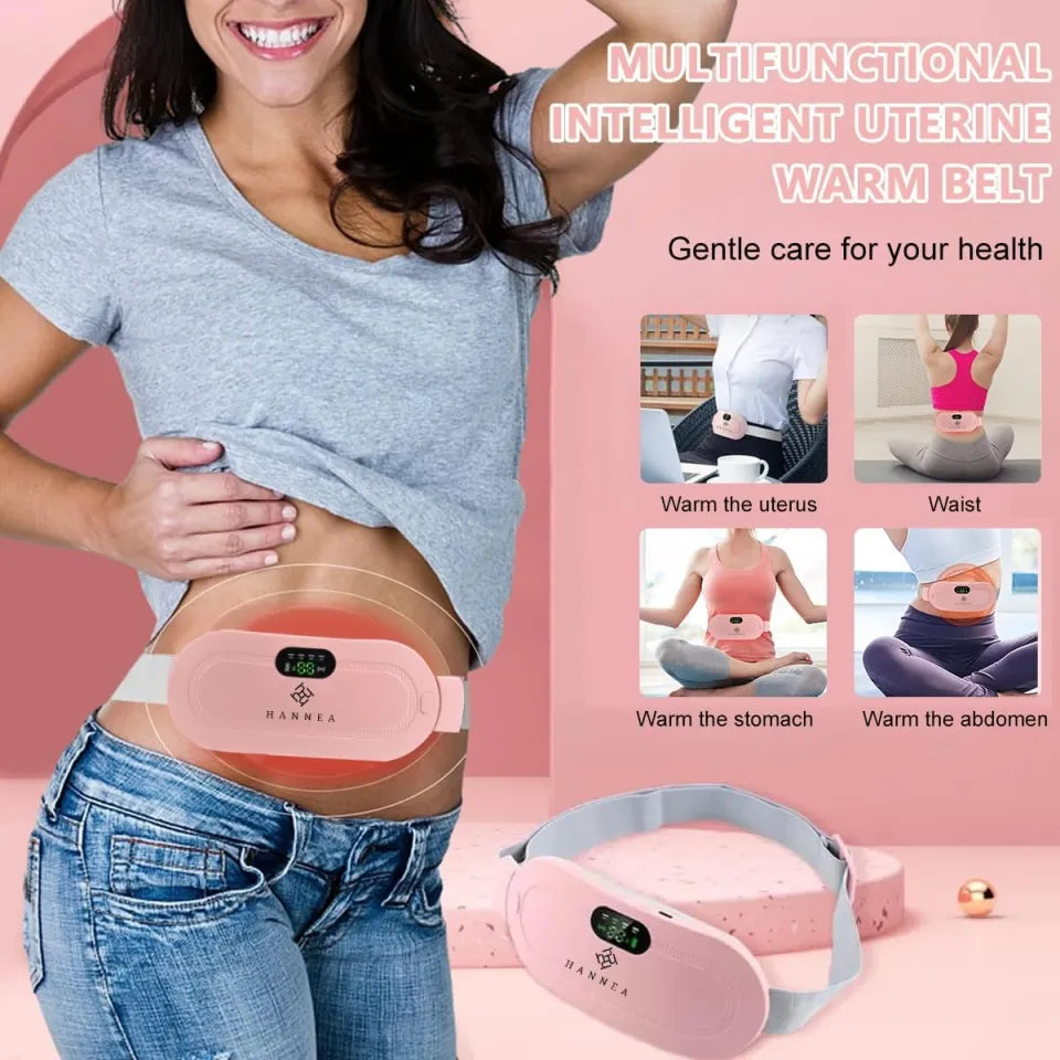 Electric Period Cramp Relief Heating Belt – USB Rechargeable Waist Warmer