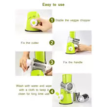 3-in-1 Vegetable Cutter & Drum Slicer