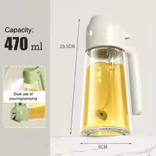 2 in 1 Glass Oil Dispenser.