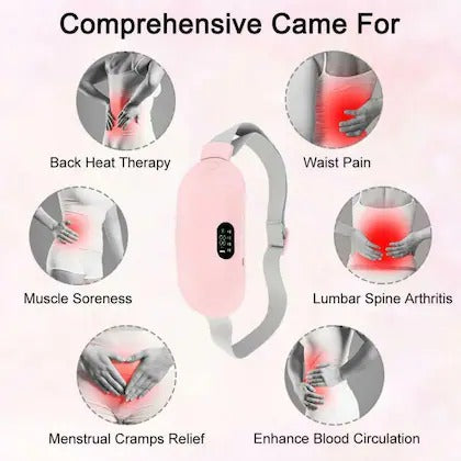 Electric Period Cramp Relief Heating Belt – USB Rechargeable Waist Warmer