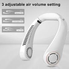 Portable Rechargeable Neck Fan